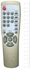 Пульт дистанционного управления для SAMSUNG 00198F белый (-104D,-104E,-104J,00198D,-198E)